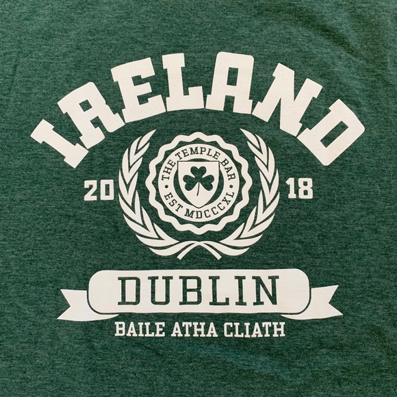 Heather Green Dublin Ireland 2018 T-Shirt Size XL - Picture 2 of 4